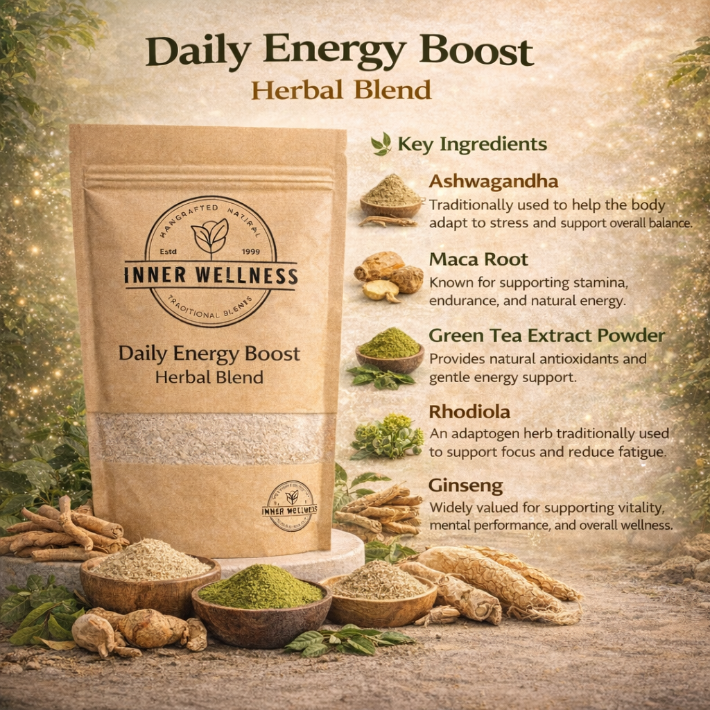 Daily Energy Boost Herbal Blend by inner wellness